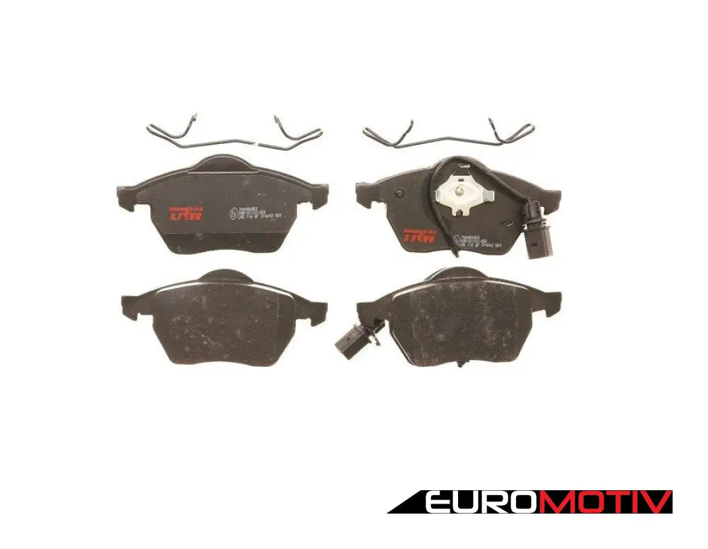 Trw Ultra Low-Metallic Front Brake Pad Set