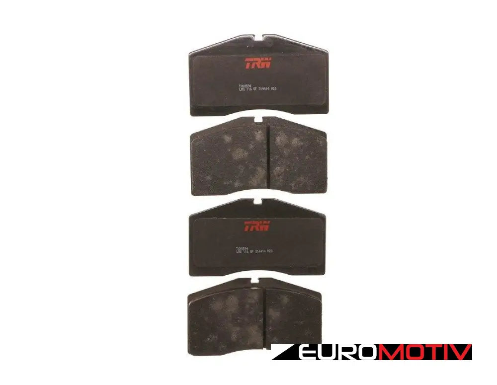 Trw Ultra Low-Metallic Front Brake Pad Set