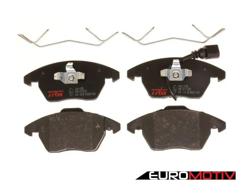 Trw Ultra Low-Metallic Front Brake Pad Set