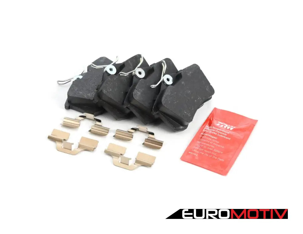 Trw Ultra Low-Metallic Rear Brake Pad Set