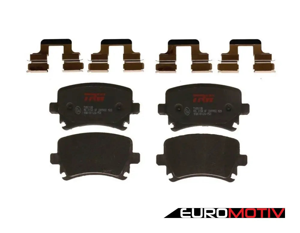 Trw Ultra Semi-Metallic Rear Brake Pad Set