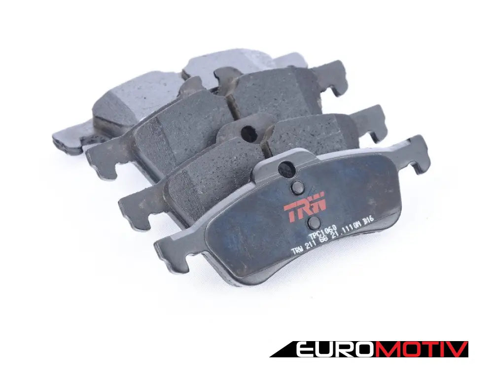 Trw Ultra Semi-Metallic Rear Brake Pad Set Txm1060