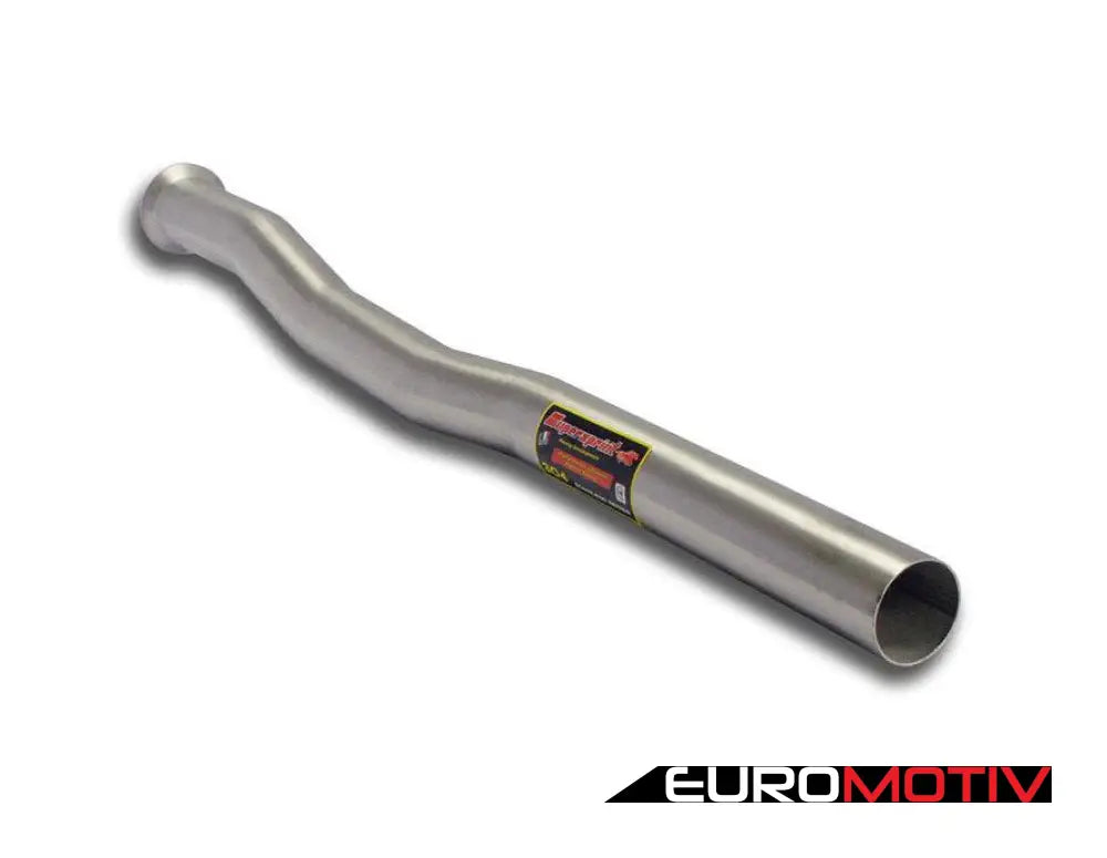 Turbo-Back Exhaust System - Non Resonated Race Black Tips