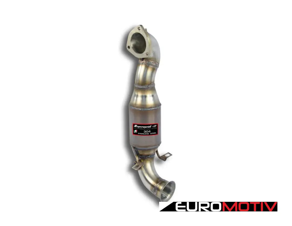 Turbo-Back Exhaust System - Non Resonated Race Black Tips