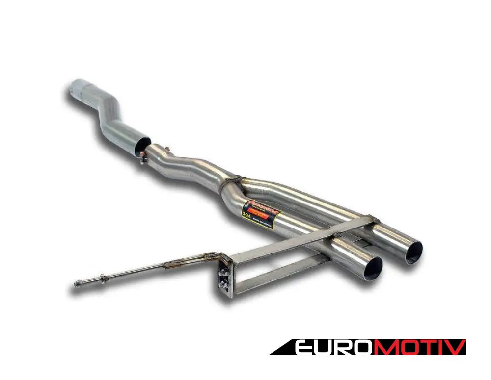 Turbo-Back Race Exhaust System - Non Resonated / Rear Muffler Delete