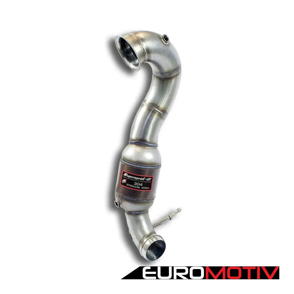 Turbo Downpipe And Metallic Catalytic Converter