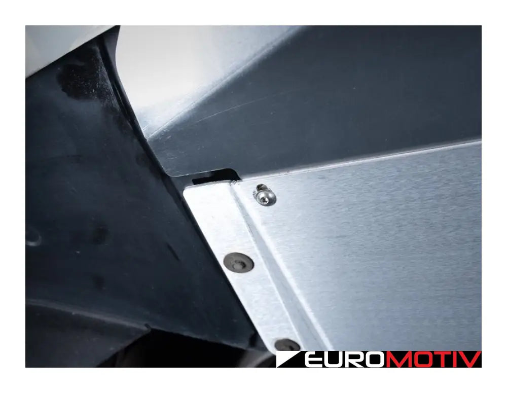 Turner Aluminum Skid Plate - Milled Finish