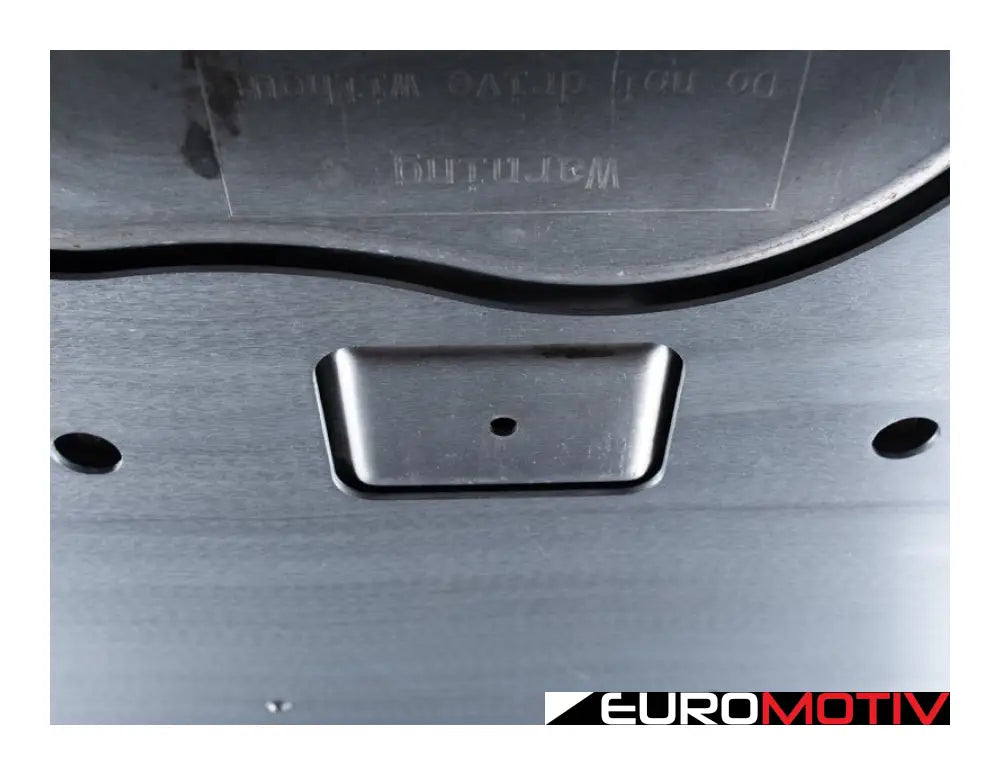 Turner Aluminum Skid Plate - Milled Finish