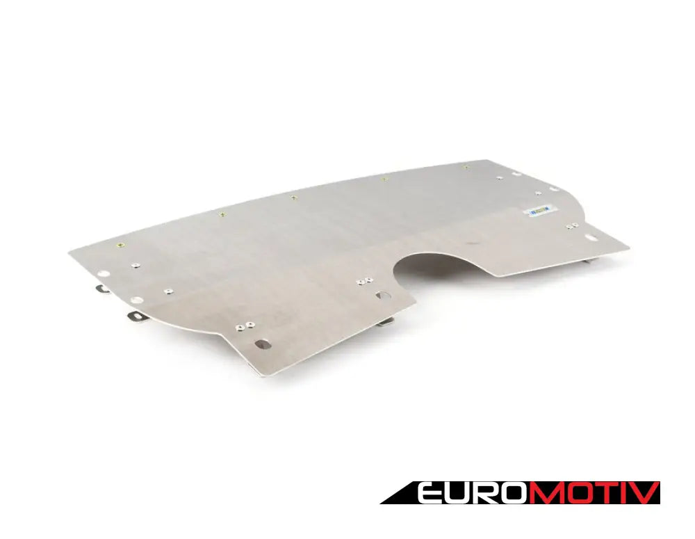 Turner Aluminum Skid Plate - Milled Finish E9X Xdrive