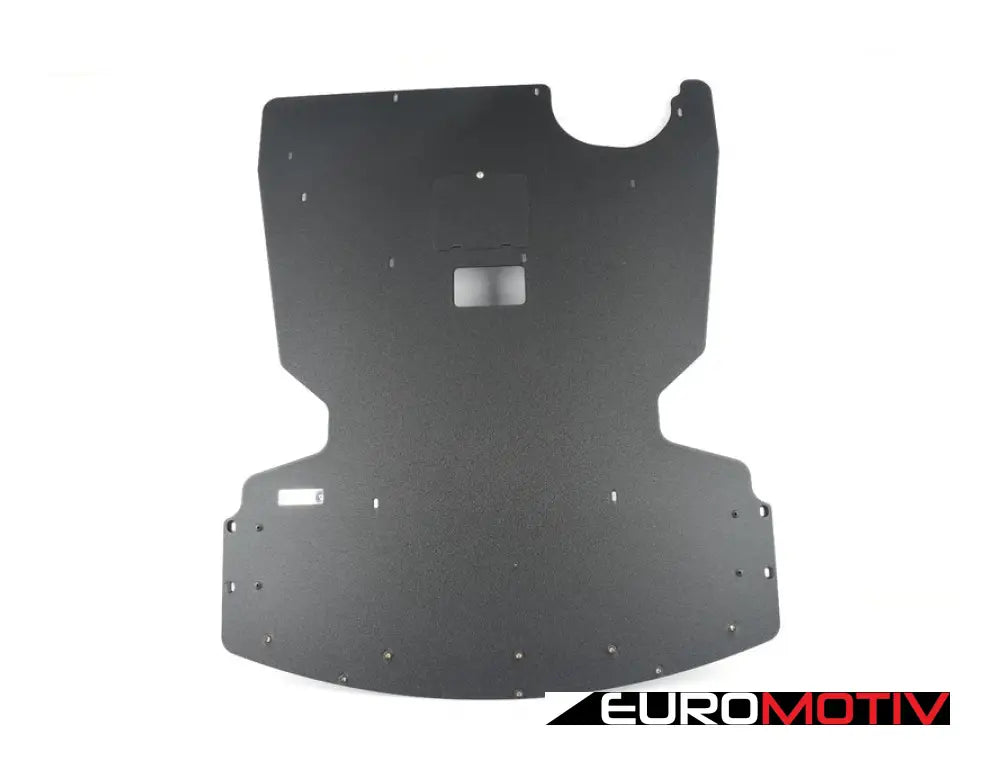 Turner Aluminum Skid Plate - Wrinkle Black E9X Rwd