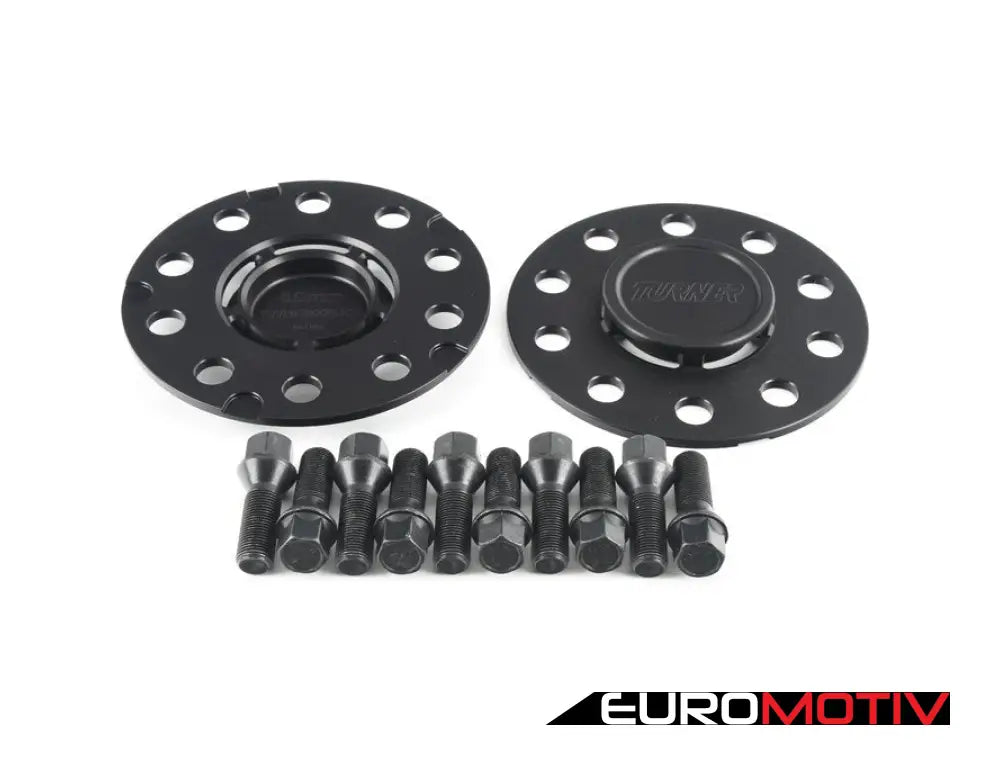 Turner Black Bmw 5Mm Wheel Spacers With Extended Bolts - F80 M3 F82 M4 F87 M2