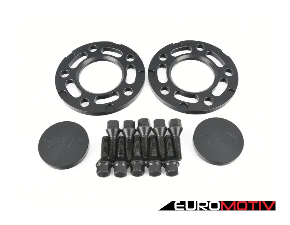 Turner Bmw 10Mm Front Wheel Spacer And Hub Extender Kit - Black