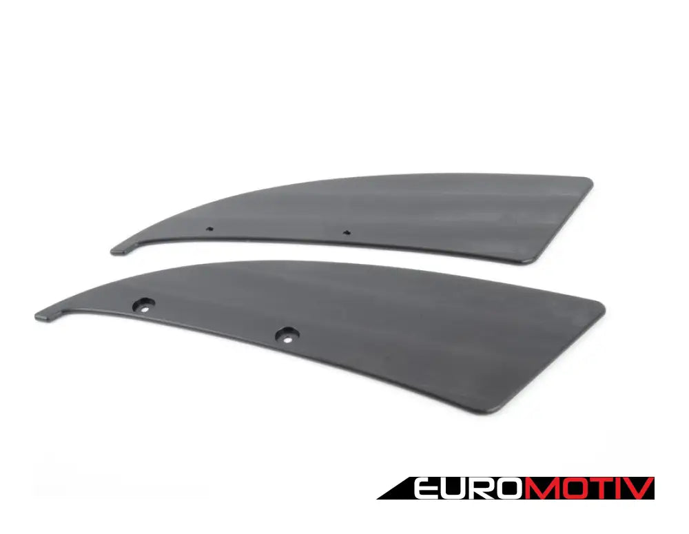 Turner Delrin Splitter Protection Skid Plates - Extended