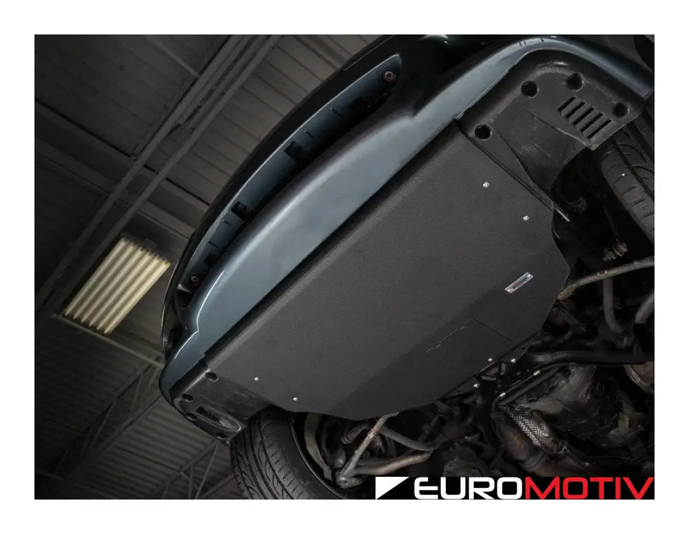 Turner E39 M Aluminium Skid Plate - Wrinkle Black Powder Coat