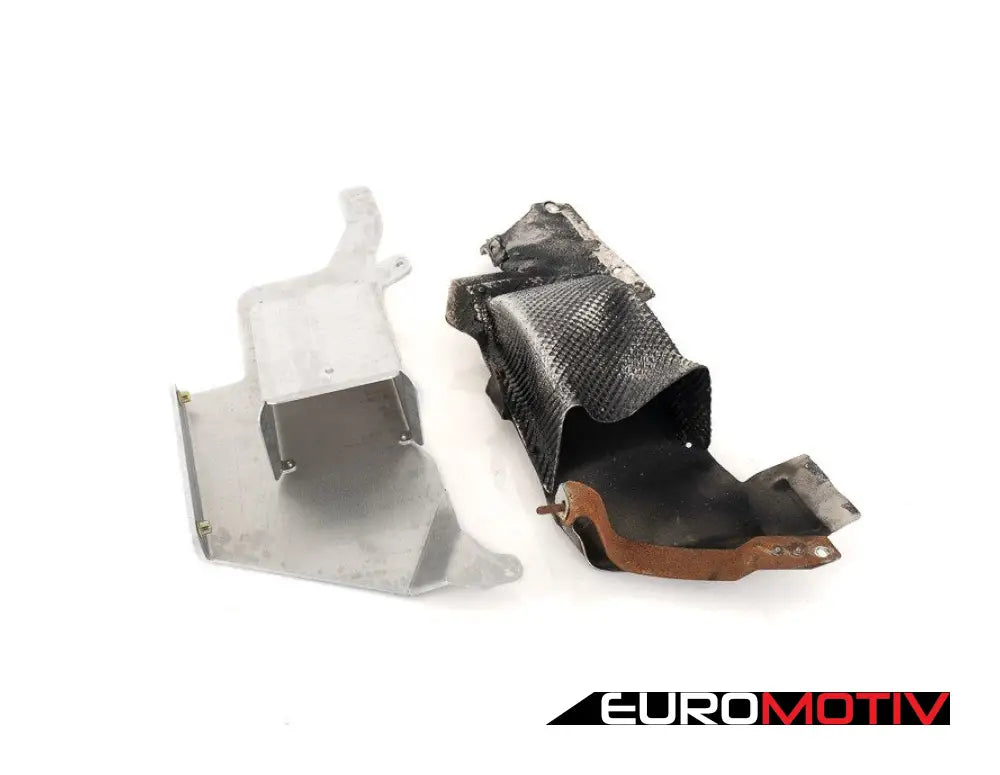 Turner E39 M Aluminium Skid Plate - Wrinkle Black Powder Coat