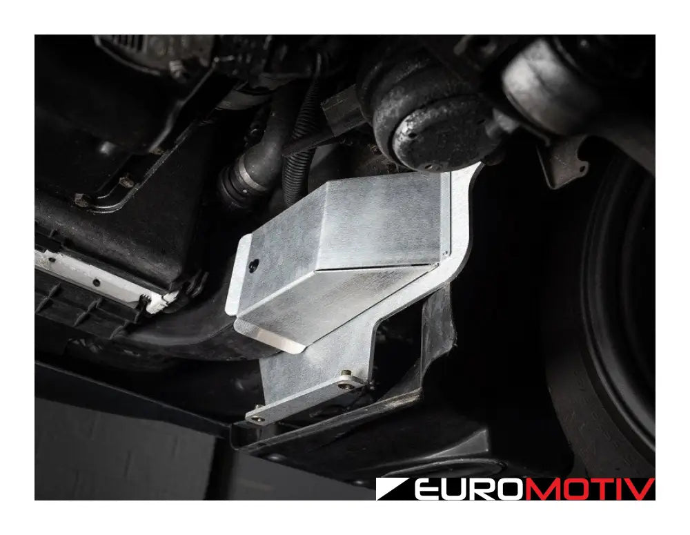 Turner E39 M Aluminium Skid Plate - Wrinkle Black Powder Coat