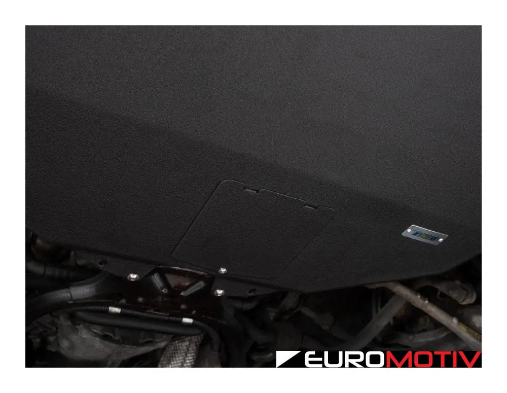 Turner E39 M Aluminium Skid Plate - Wrinkle Black Powder Coat