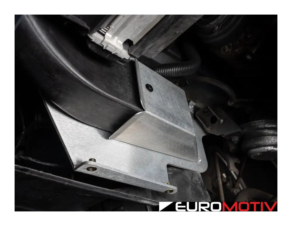 Turner E39 M Aluminium Skid Plate - Wrinkle Black Powder Coat