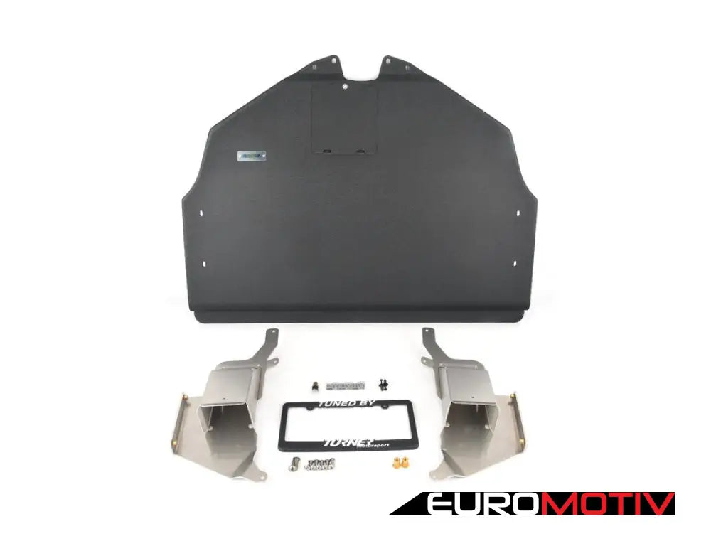 Turner E39 M Aluminium Skid Plate - Wrinkle Black Powder Coat