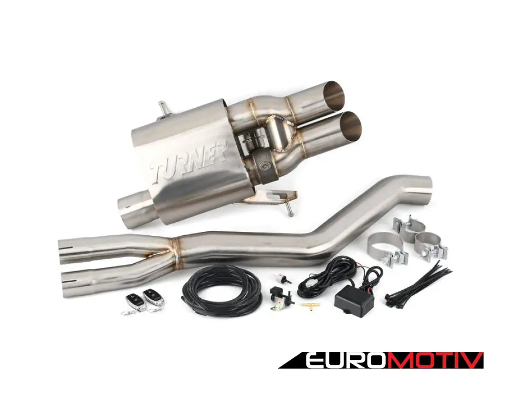 Turner E46 325/330 Valved Axleback Exhaust