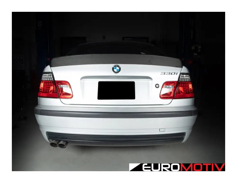 Turner E46 325/330 Valved Catback Exhaust