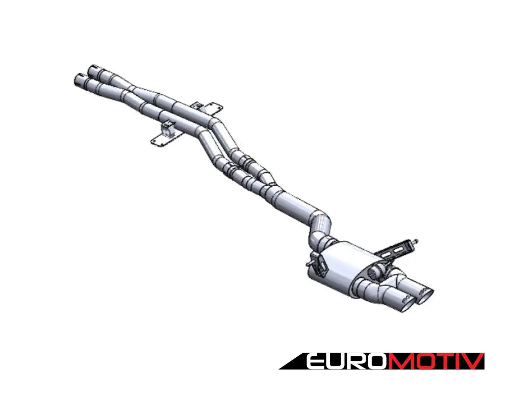 Turner E46 325/330 Valved Catback Exhaust