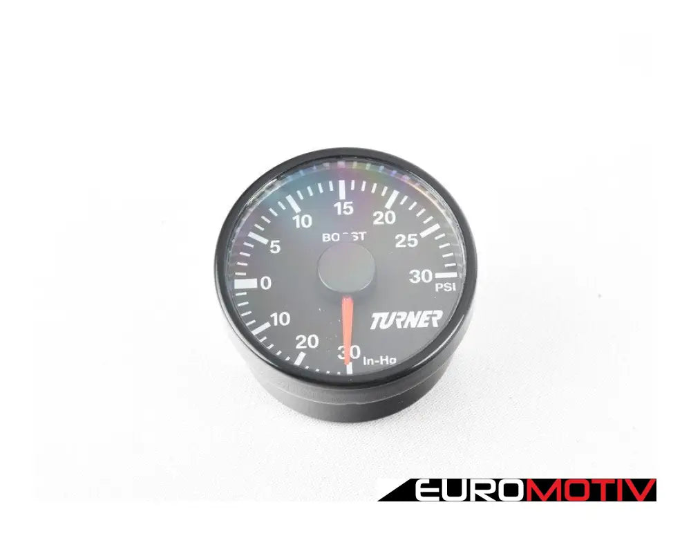 Turner Motorsport 45Mm Boost Gauge - Amber