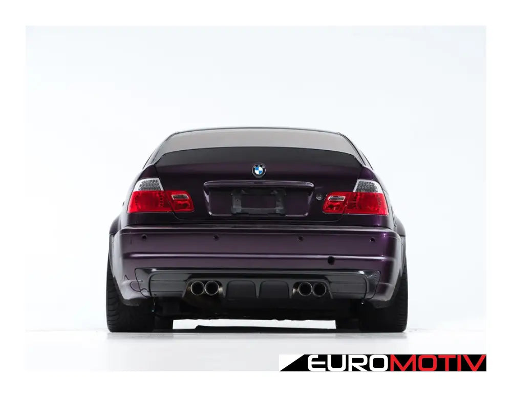 Turner Motorsport Abs High Kick Rear Spoiler - E46 Coupe