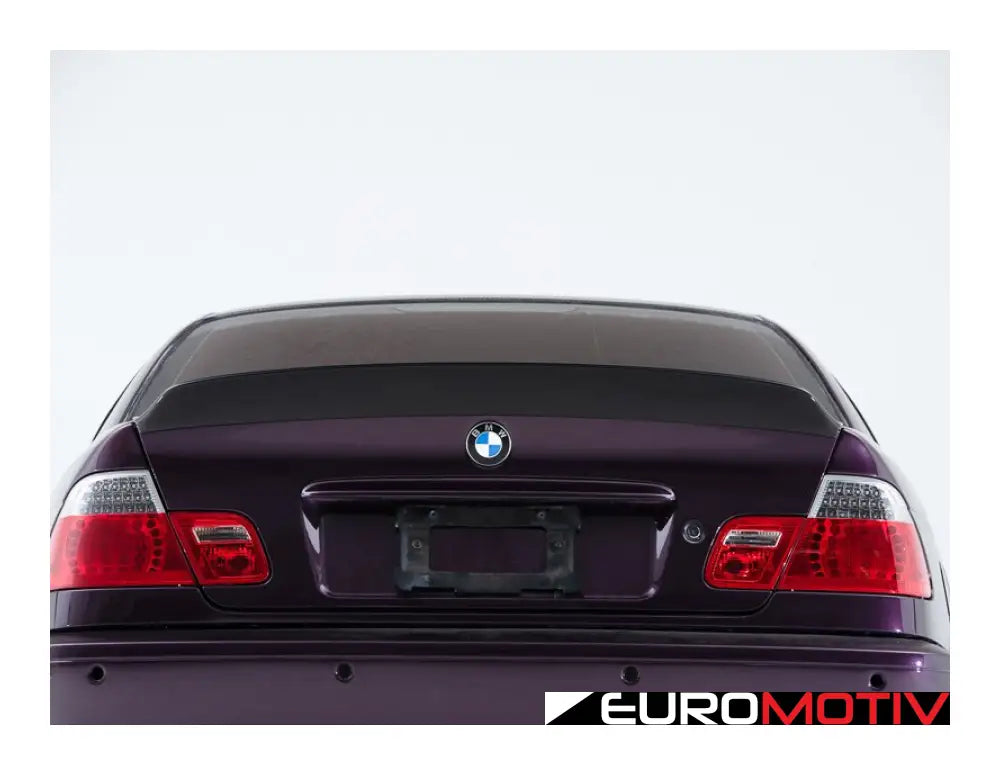 Turner Motorsport Abs High Kick Rear Spoiler - E46 Coupe