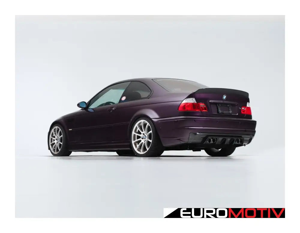 Turner Motorsport Abs High Kick Rear Spoiler - E46 Coupe