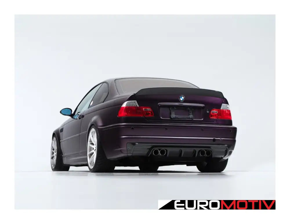 Turner Motorsport Abs High Kick Rear Spoiler - E46 Coupe