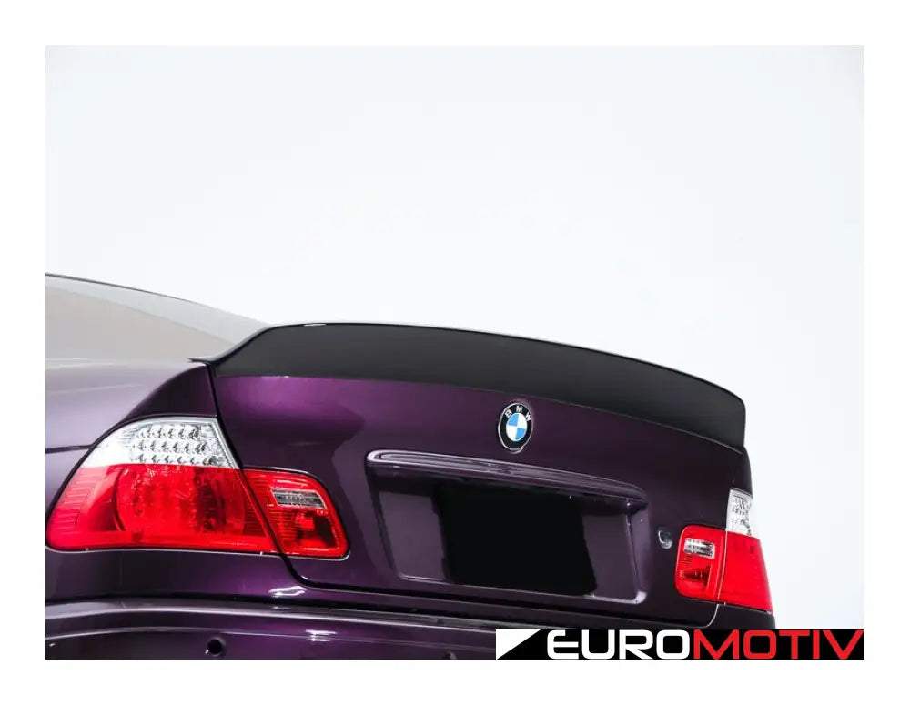 Turner Motorsport Abs High Kick Rear Spoiler - E46 Coupe