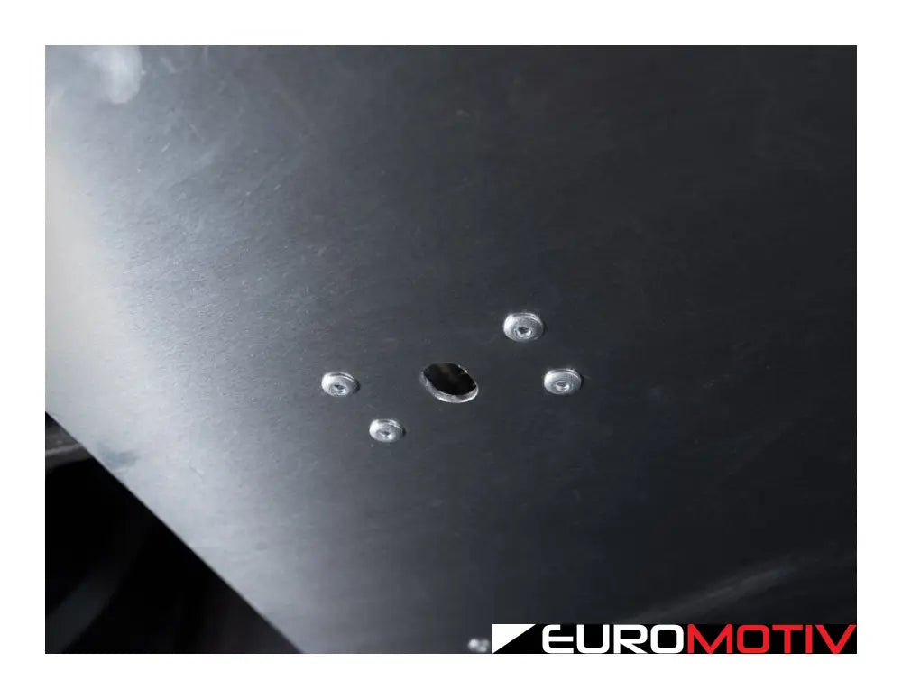 Turner Motorsport Aluminum Skid Plate - Mill Finish