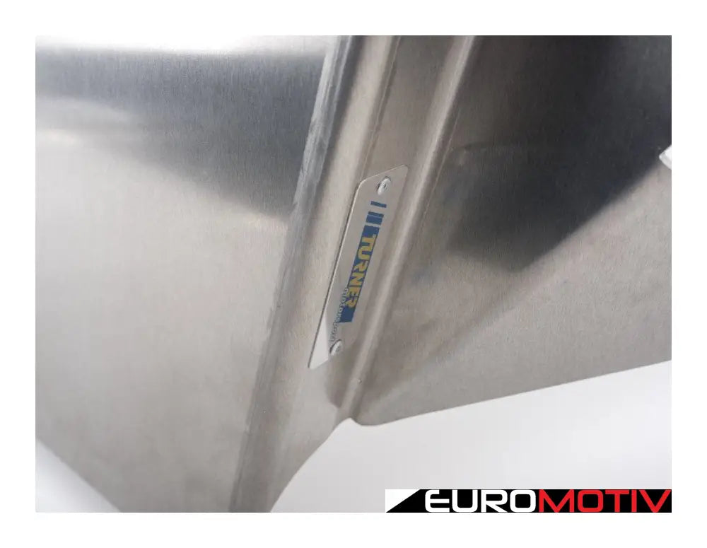 Turner Motorsport Aluminum Skid Plate - Mill Finish