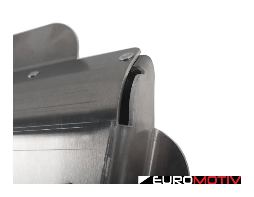 Turner Motorsport Aluminum Skid Plate - Mill Finish