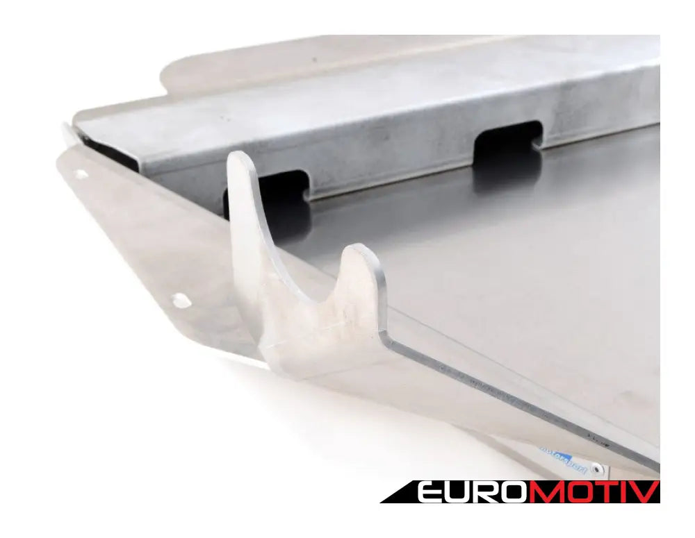 Turner Motorsport Aluminum Skid Plate - Mill Finish