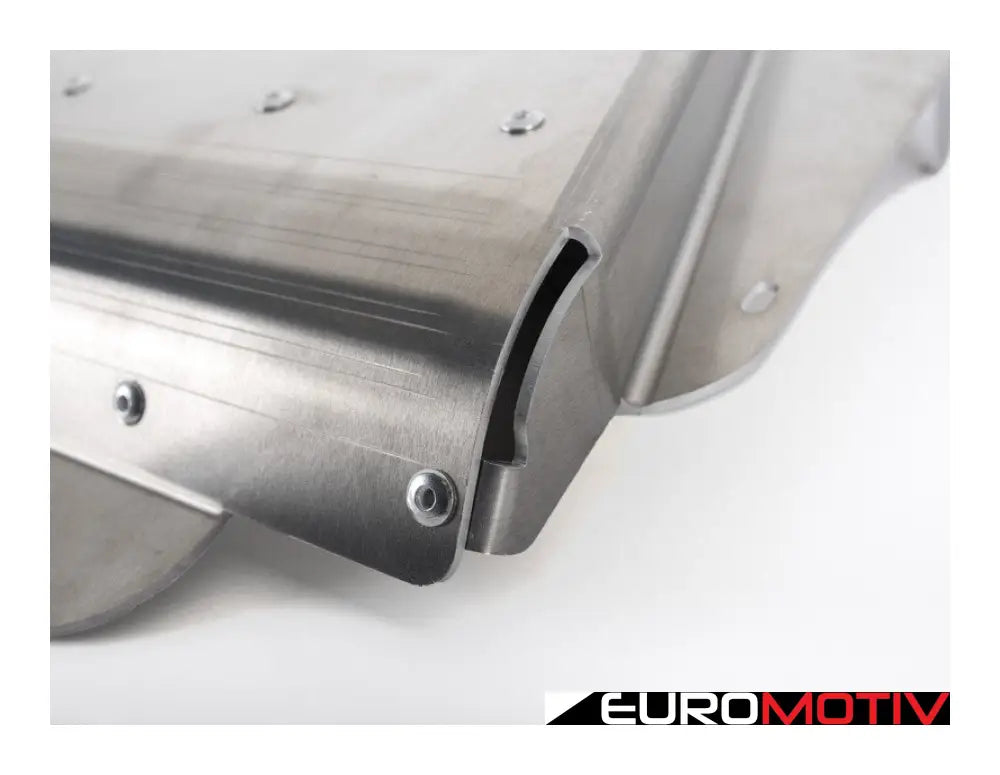 Turner Motorsport Aluminum Skid Plate - Mill Finish