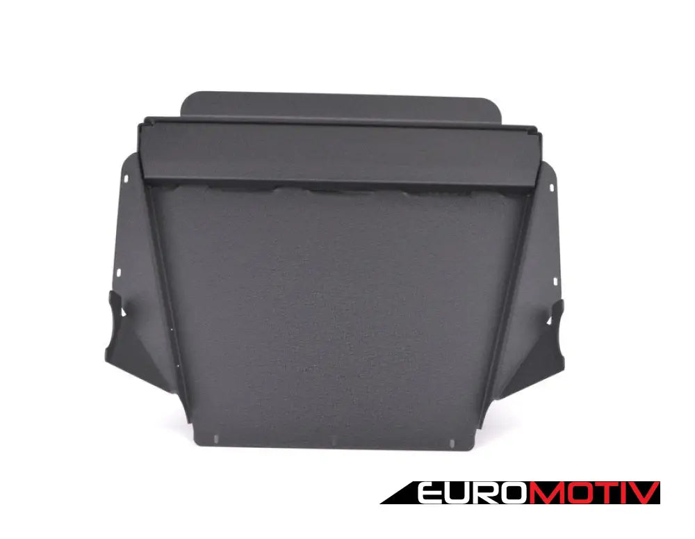 Turner Motorsport Aluminum Skid Plate - Wrinkle Black Powder Coat