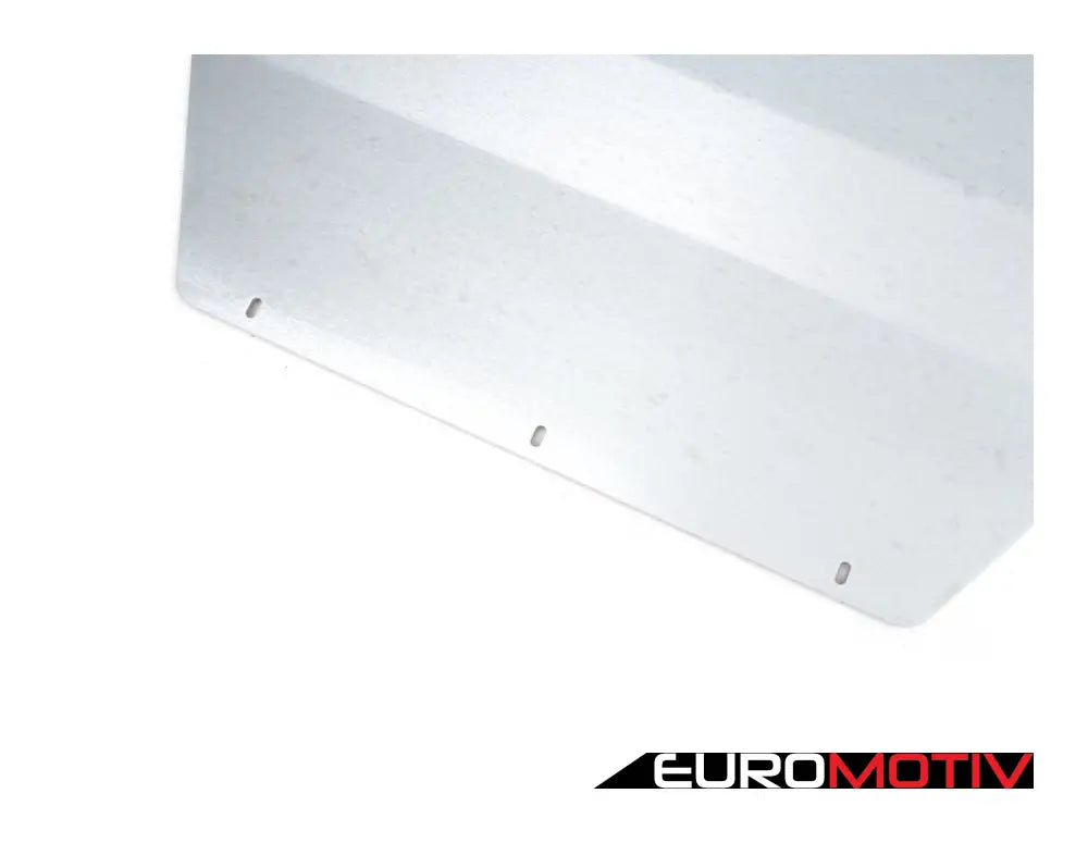 Turner Motorsport Aluminum Street Shield Skid Plate Kit - Milled Finish E46 Non-M Rwd