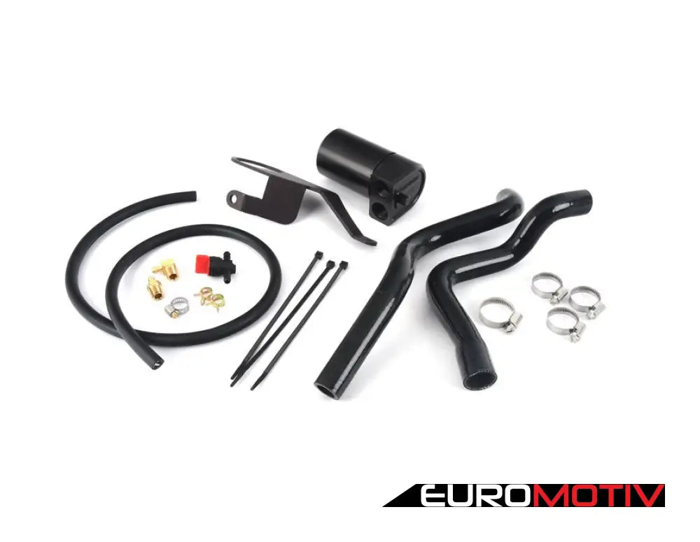 Turner Motorsport Baffled Oil Catch Can & Drain System - F87 M2