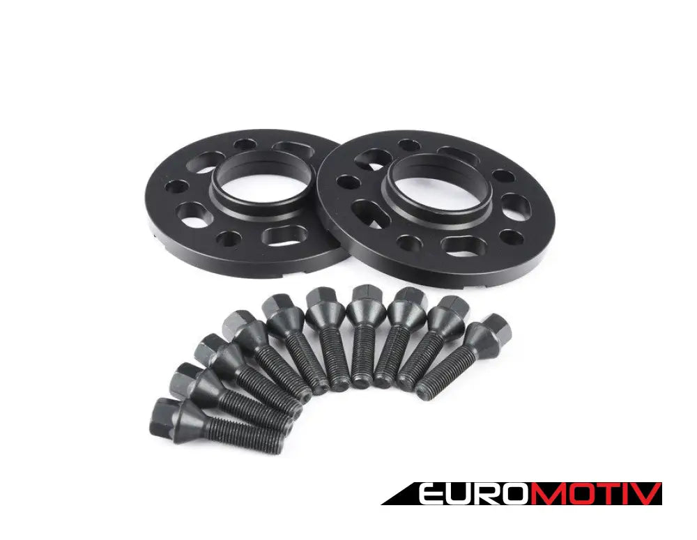 Turner Motorsport Black Wheel Spacer & Bolt Kit - 12.5Mm