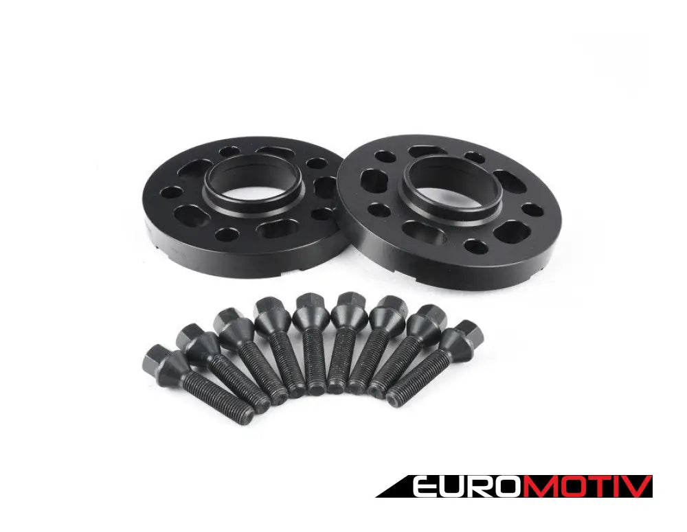 Turner Motorsport Black Wheel Spacer & Bolt Kit - 20Mm