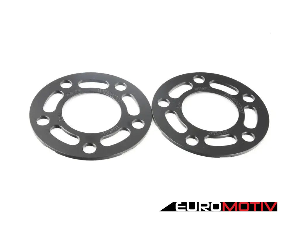 Turner Motorsport Black Wheel Spacer & Bolt Kit - 5Mm