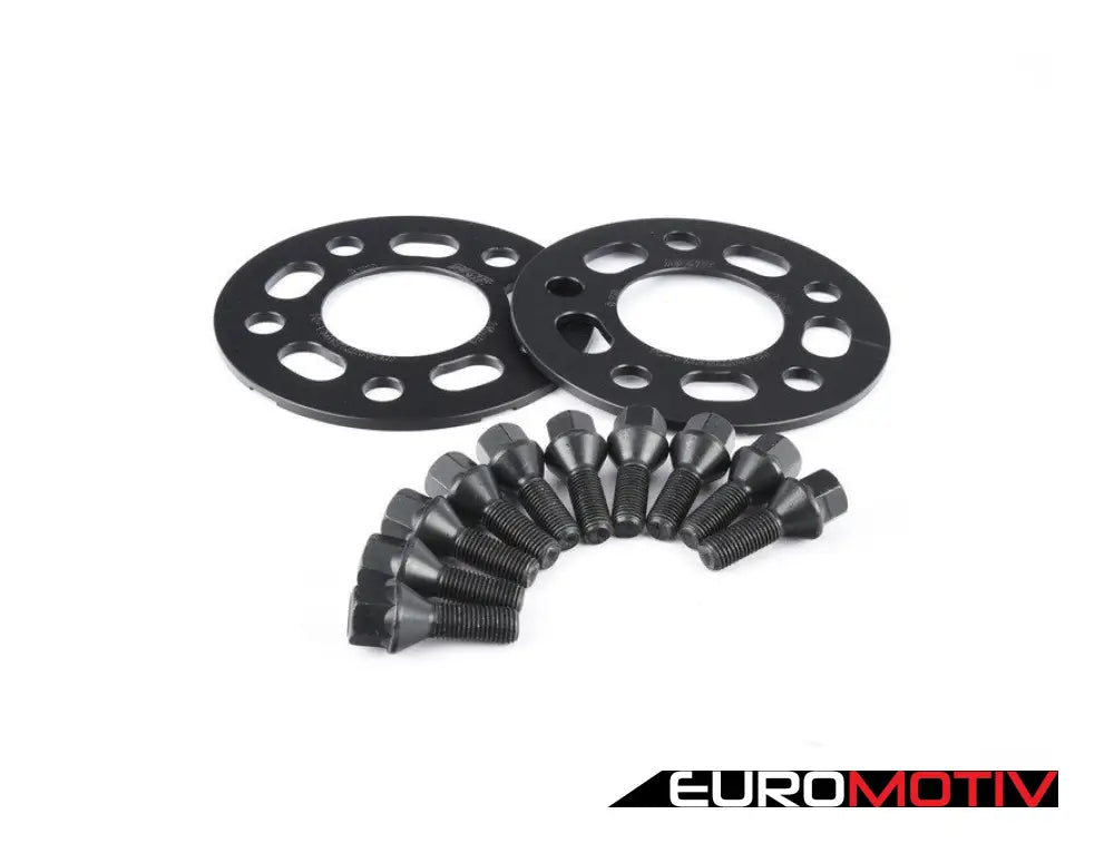 Turner Motorsport Black Wheel Spacer & Bolt Kit - 5Mm