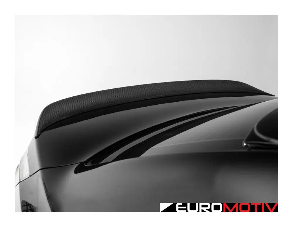 Turner Motorsport Carbon Fiber High Kick Rear Lip Spoiler