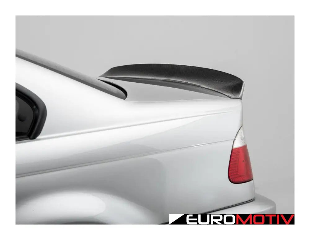 Turner Motorsport Carbon Fiber High Kick Rear Lip Spoiler