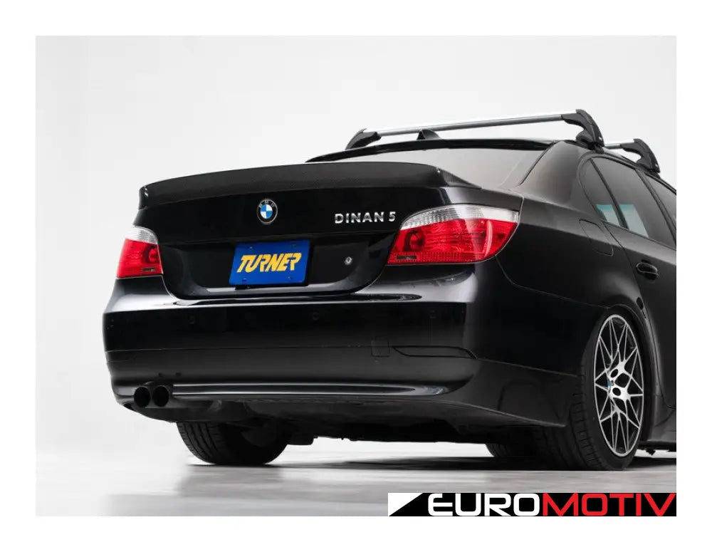 Turner Motorsport Carbon Fiber High Kick Rear Lip Spoiler