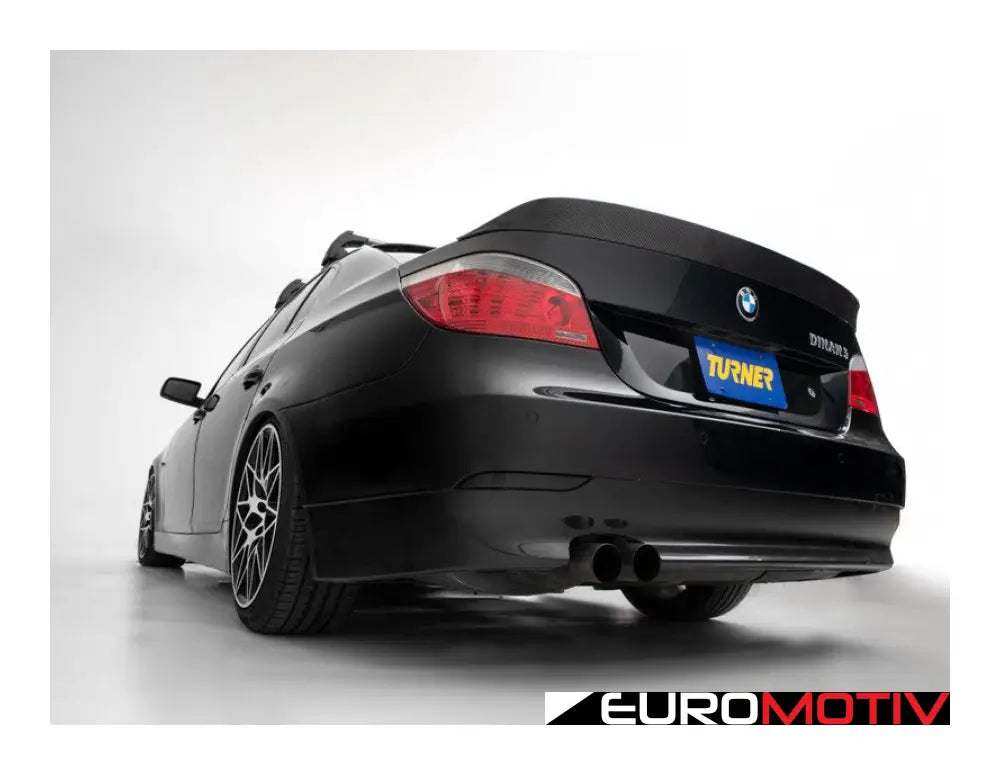 Turner Motorsport Carbon Fiber High Kick Rear Lip Spoiler