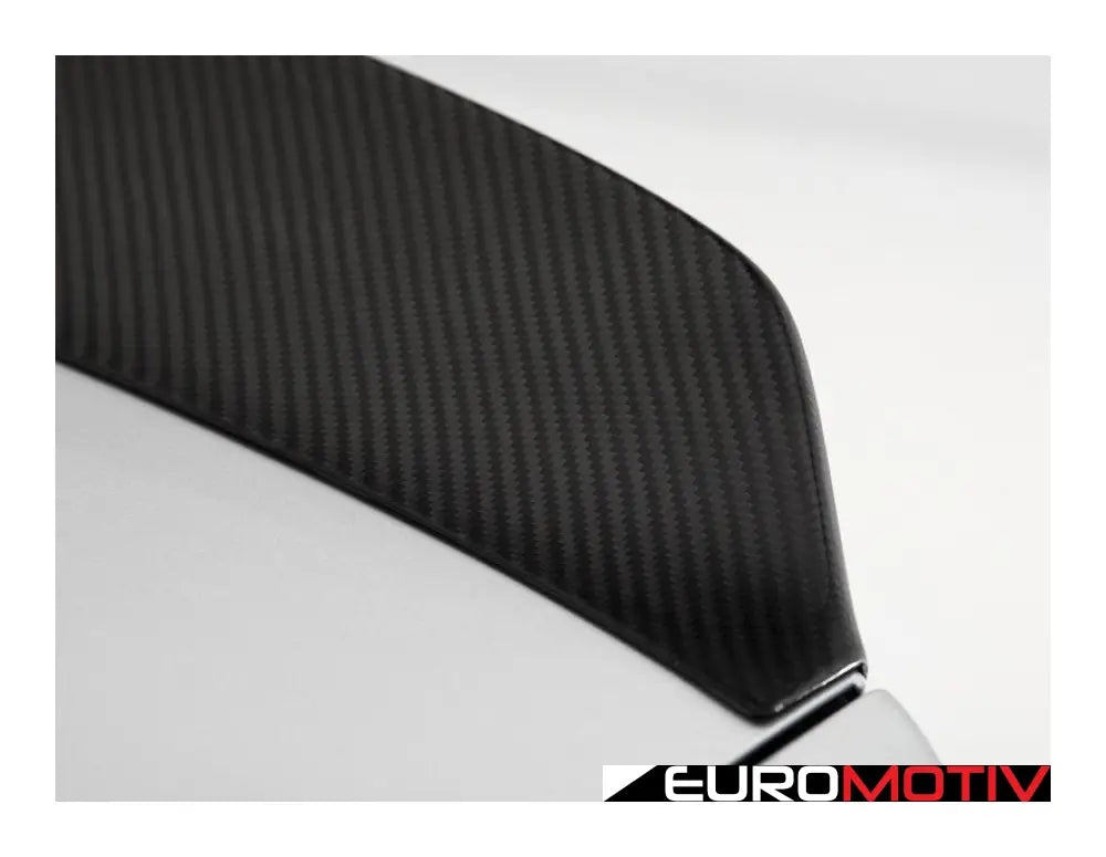 Turner Motorsport Carbon Fiber High Kick Rear Lip Spoiler