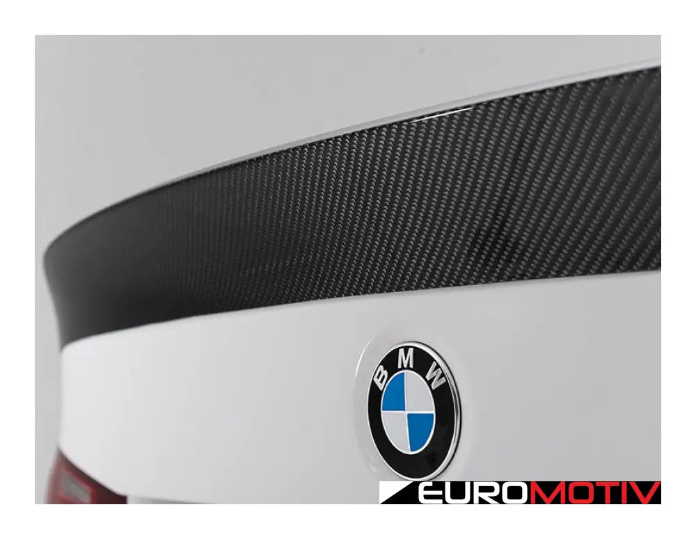 Turner Motorsport Carbon Fiber High Kick Rear Spoiler